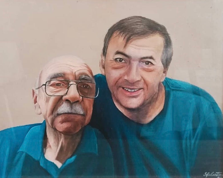 Retratos de Personas en Tela
